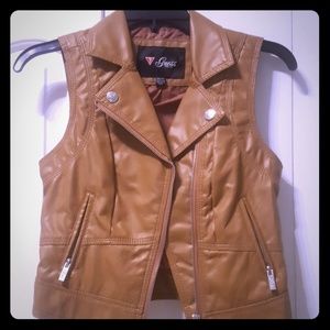 GUESS Leather Vest